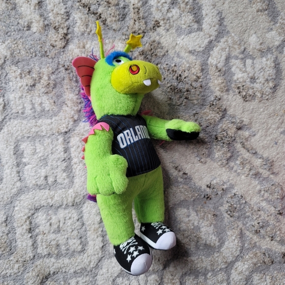 BLEACHER CREATURES ORLANDO MAGIC MASCOT STUFF 10" PLUSH FIGURE - Picture 3 of 8